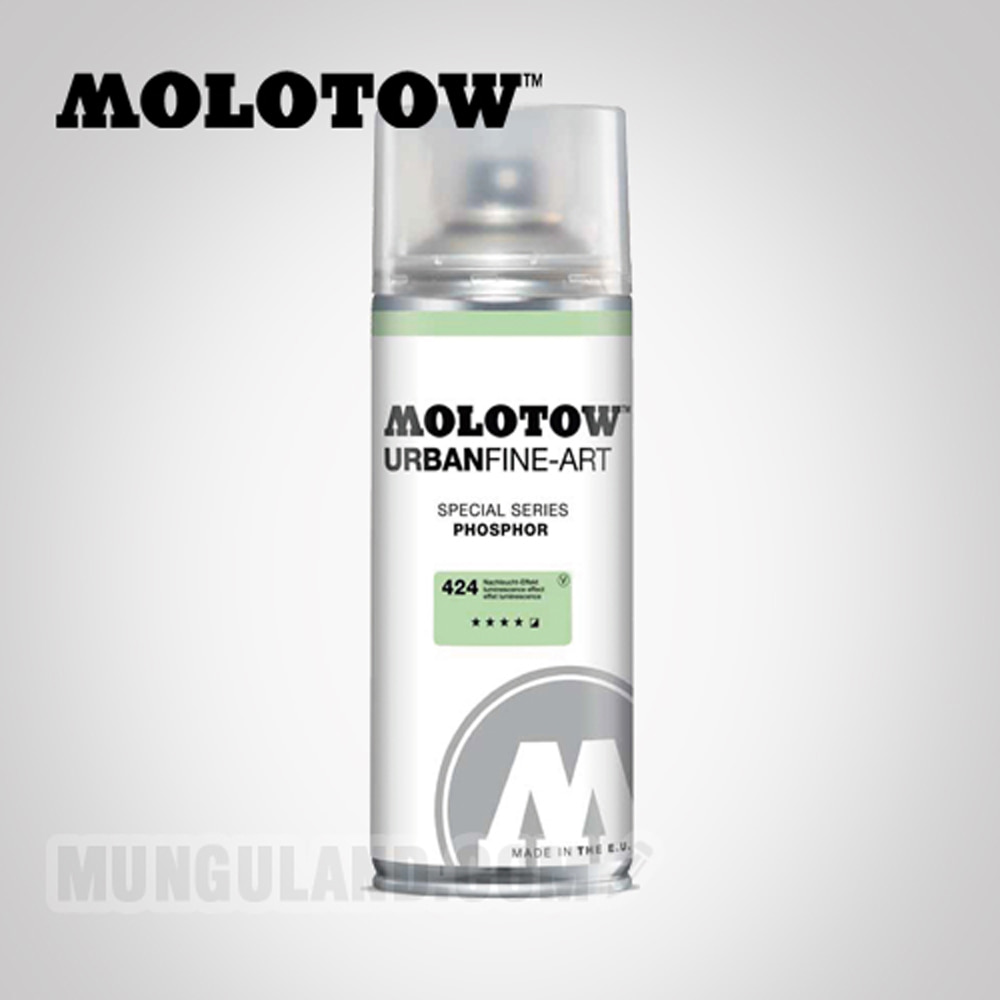 MOLOTOW 모로토 URBAN FINE-ART 스페셜 시리즈 EFFECT 야광(축광) 락카 스프레이 400ml