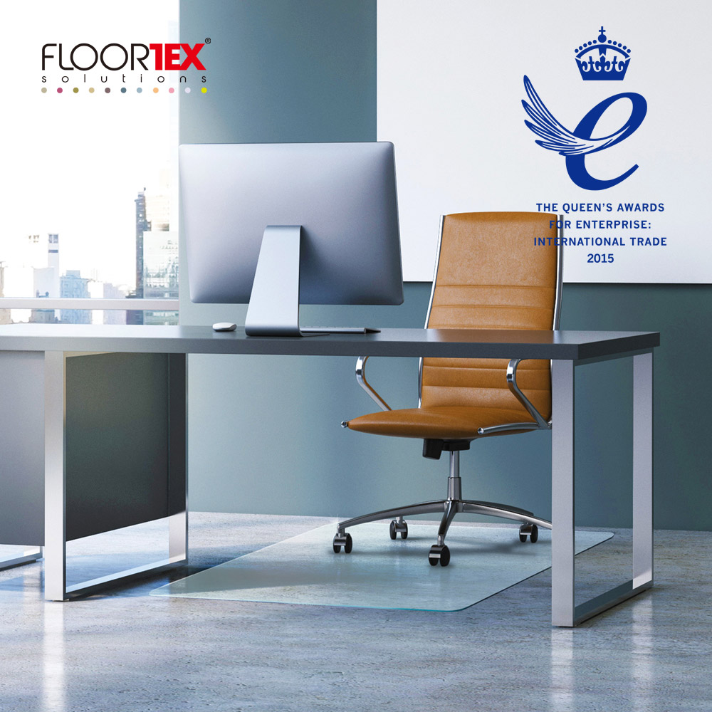 Floortex Uno 매트 119 매끈한 바닥용 119X89mm 폴리카보네이트 의자 체어매트